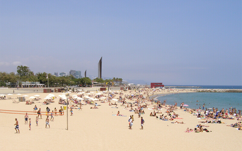 Barcelona beach